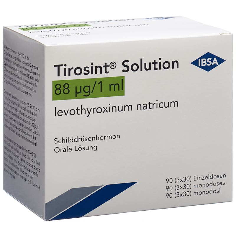 TIROSINT Solution 88 mcg 90 Amp 1 ml