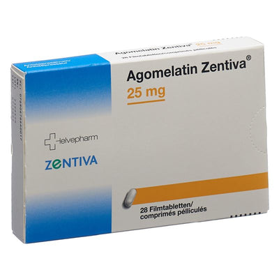 AGOMELATIN Zentiva Filmtabl 25 mg 28 Stk