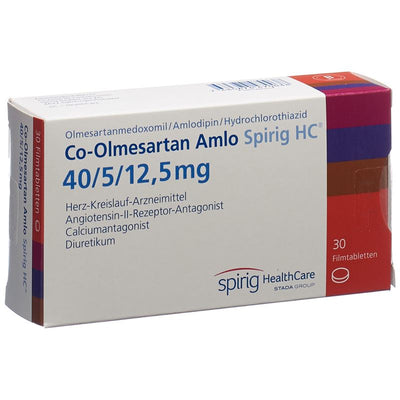 CO-OLMESARTAN AMLO Spirig HC 40/5/12.5mg 30 Stk