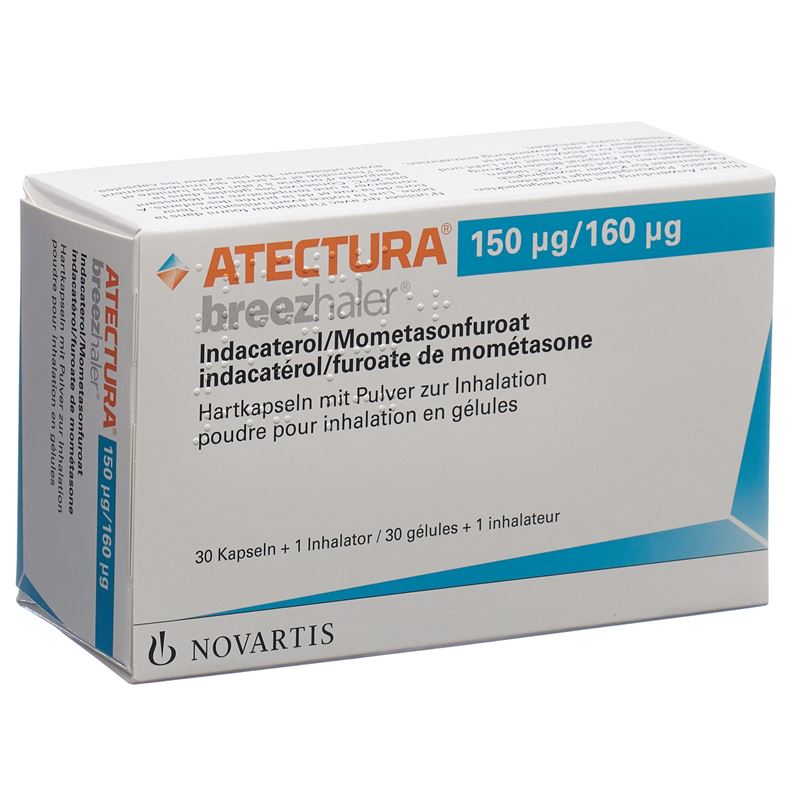 ATECTURA BREEZHALER Inh Kaps 150mcg/160mcg 30 Stk