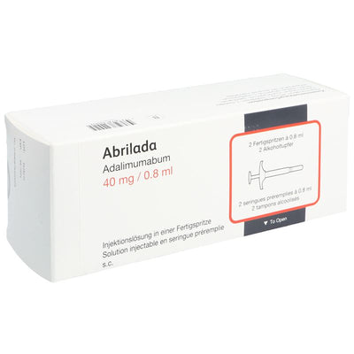 ABRILADA Inj Lös 40 mg/0.8ml Fertspr 2 x 0.8 ml
