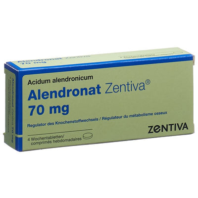 ALENDRONAT Zentiva Wochentabletten 70 mg 4 Stk
