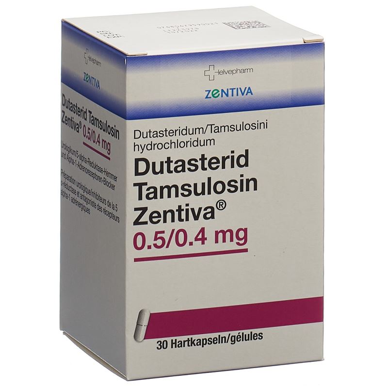 DUTASTERID Tamsulosin Zentiva 0.5/0.4mg Ds 30 Stk