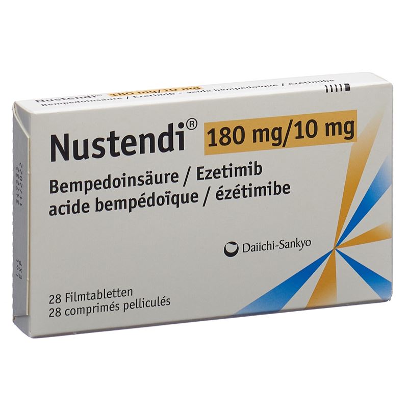 NUSTENDI Filmtabl 180/10 mg 28 Stk