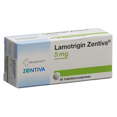 LAMOTRIGIN Zentiva Disp Tabl 5 mg 50 Stk