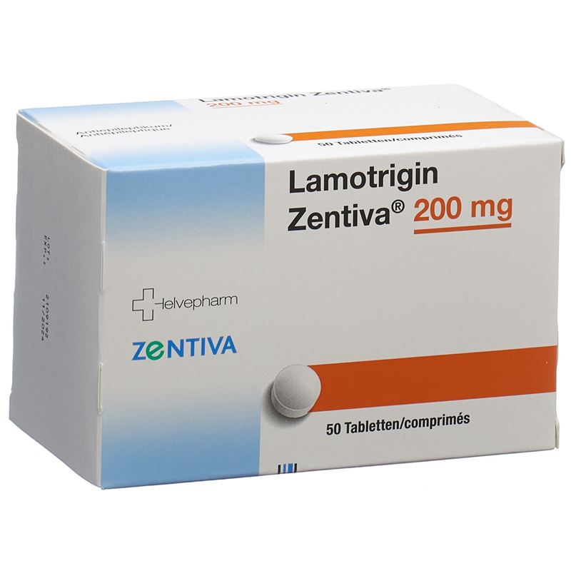 LAMOTRIGIN Zentiva Disp Tabl 200 mg 50 Stk