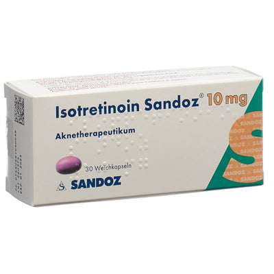 ISOTRETINOIN Sandoz Weichkaps 10 mg 30 Stk