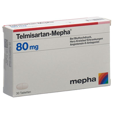 TELMISARTAN Mepha Tabl 80 mg 30 Stk