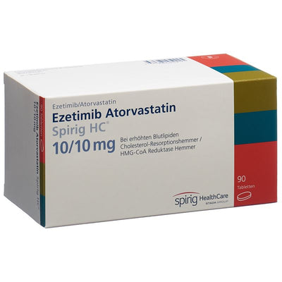 EZETIMIB Atorvast Spirig HC Tabl 10mg/10mg 90 Stk