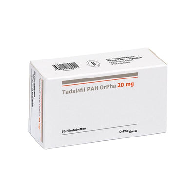 TADALAFIL PAH OrPha Filmtabl 20 mg 56 Stk