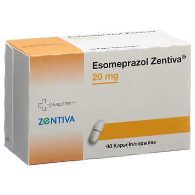 ESOMEPRAZOL Zentiva Kaps 20 mg 98 Stk