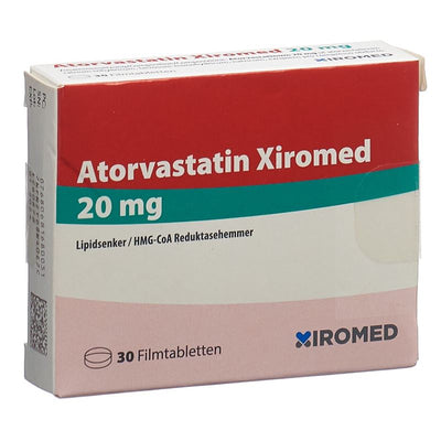 ATORVASTATIN Xiromed Filmtabl 20 mg 30 Stk