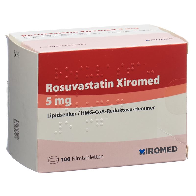 ROSUVASTATIN Xiromed Filmtabl 5 mg 100 Stk