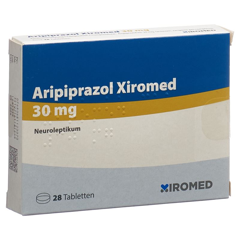 ARIPIPRAZOL Xiromed Tabl 30 mg 28 Stk