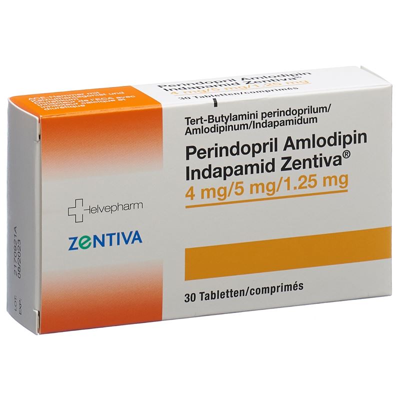 PERINDO AMLO INDAP Zentiva Tabl 4/5/1.25mg 30 Stk