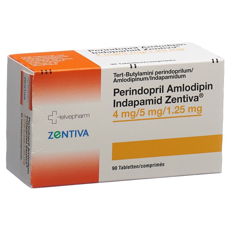 PERINDO AMLO INDAP Zentiva Tabl 4/5/1.25mg 90 Stk