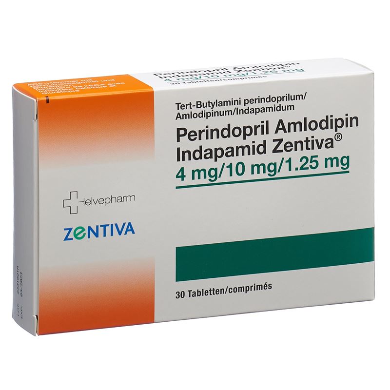 PERINDO AMLO INDAP Zentiva Tabl 4/10/1.25mg 30 Stk