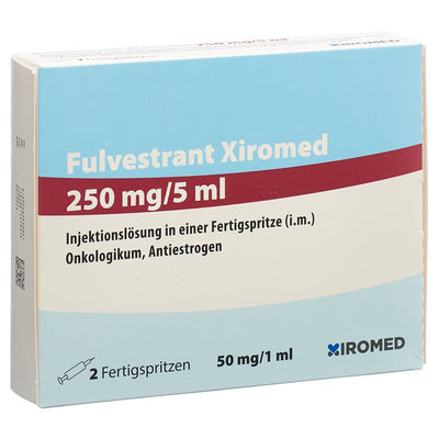 FULVESTRANT Xiromed 250 mg/5ml 2 Fertspr 5 ml