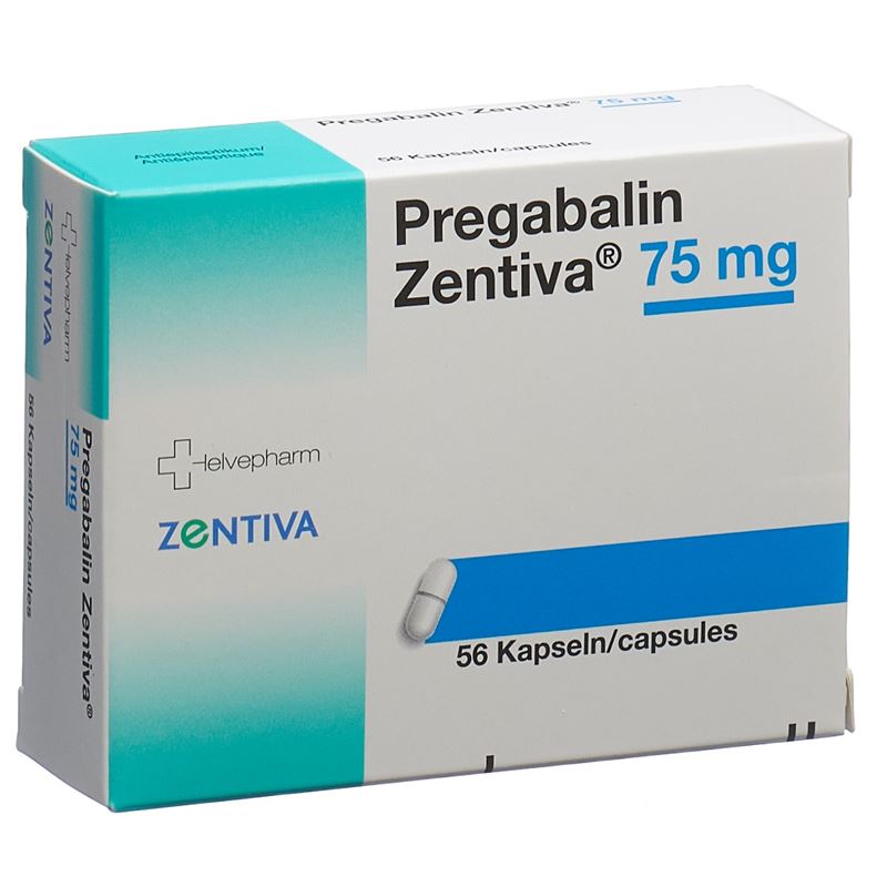 PREGABALIN Zentiva Kaps 75 mg 56 Stk