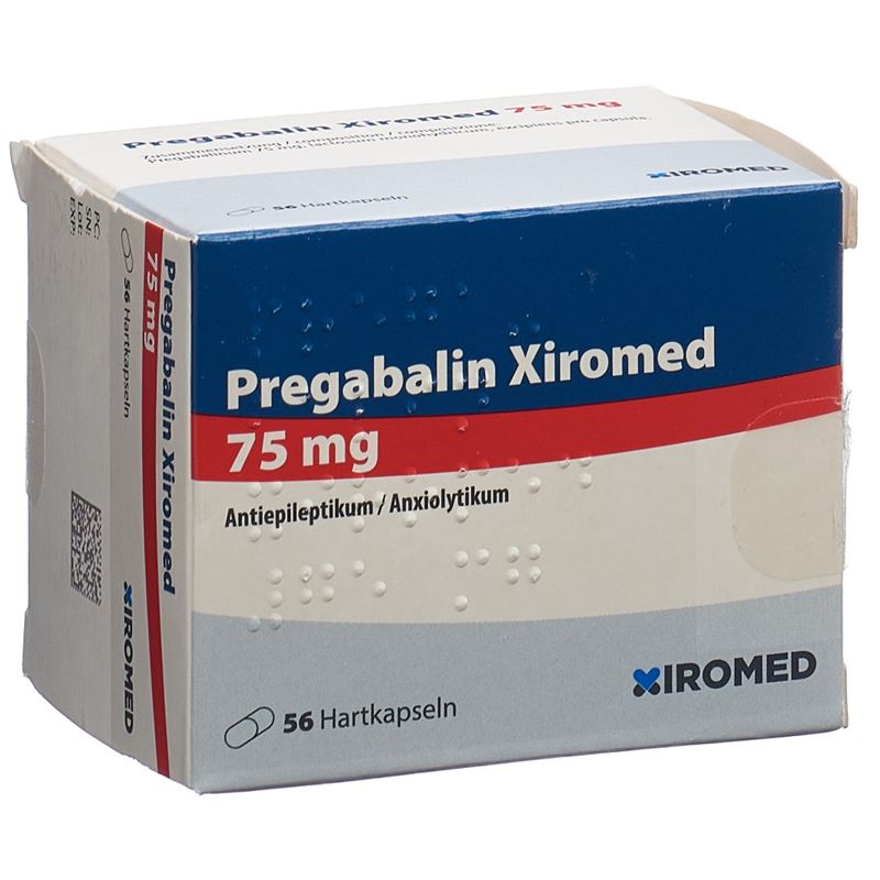 PREGABALIN Xiromed Kaps 75 mg 56 Stk