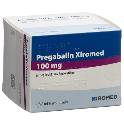 PREGABALIN Xiromed Kaps 100 mg 84 Stk