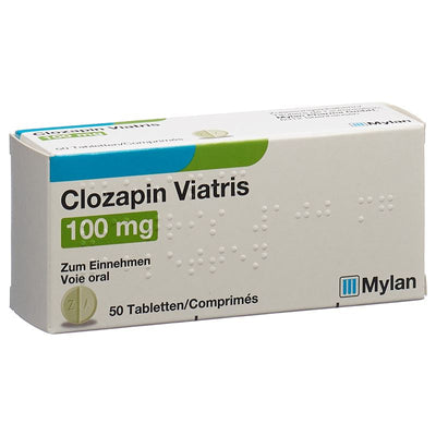 CLOZAPIN Viatris Tabl 100 mg 50 Stk