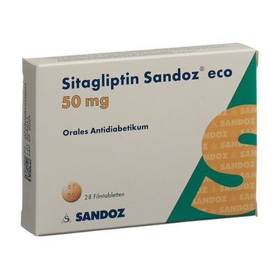 SITAGLIPTIN Sandoz eco Filmtabl 50 mg 28 Stk