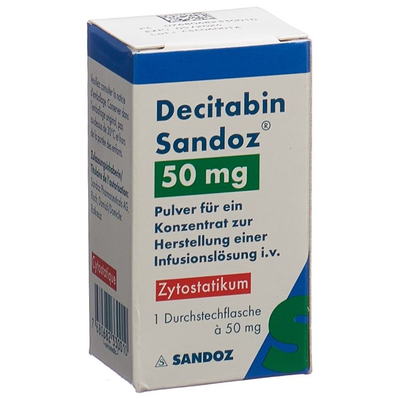 DECITABIN Sandoz Trockensub 50 mg Durchstf