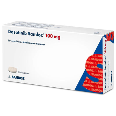 DASATINIB Sandoz Filmtabl 100 mg 30 Stk