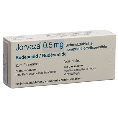 JORVEZA Schmelztabl 0.5 mg 20 Stk