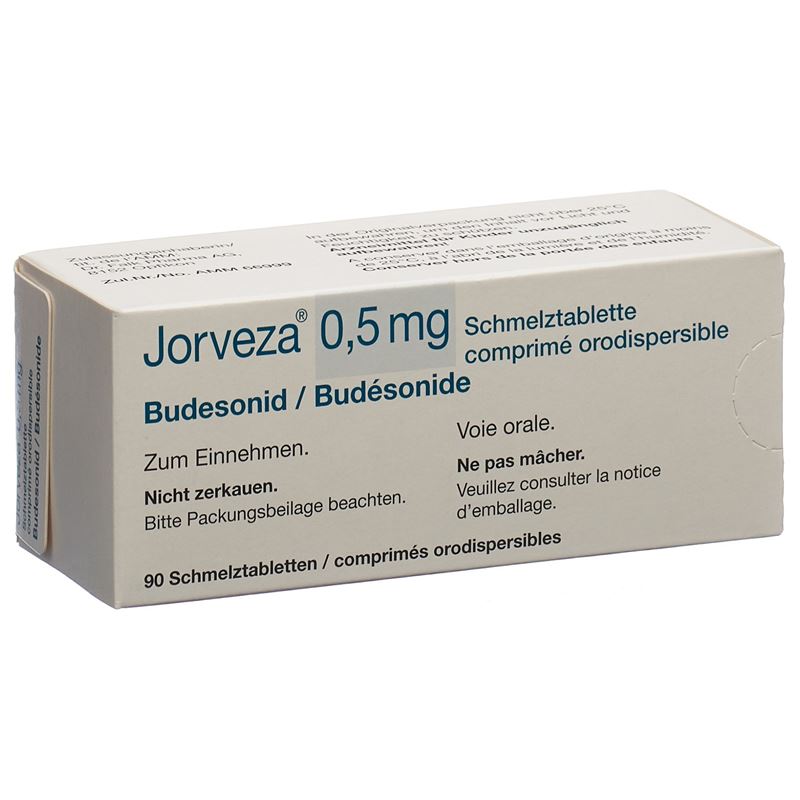 JORVEZA Schmelztabl 0.5 mg 90 Stk