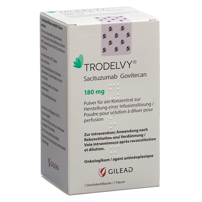 TRODELVY Trockensub 180 mg Durchstf