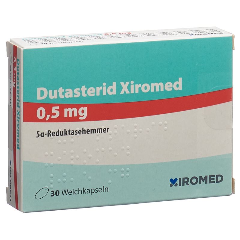 DUTASTERID Xiromed Kaps 0.5 mg 30 Stk