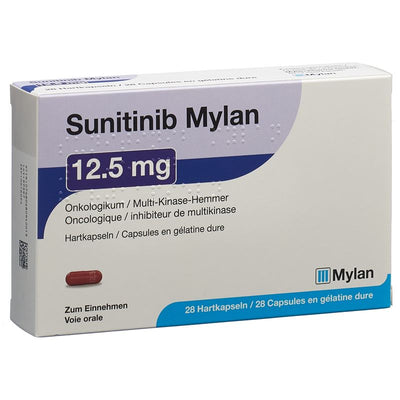 SUNITINIB Mylan Kaps 12.5 mg 28 Stk