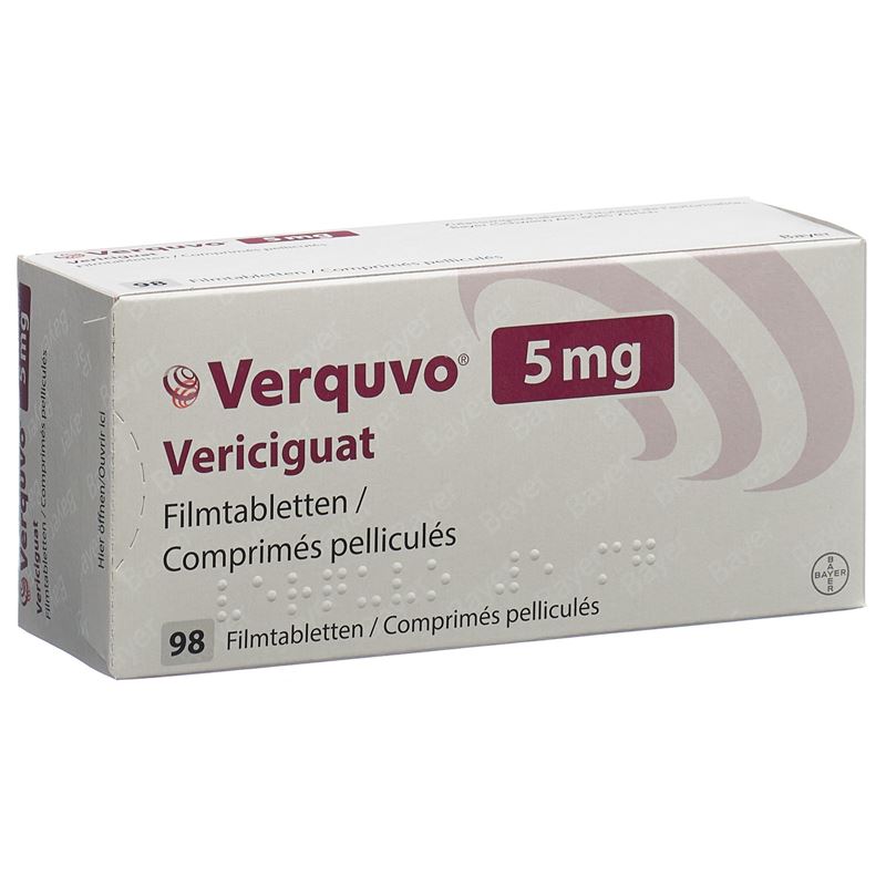 VERQUVO Filmtabl 5 mg 98 Stk