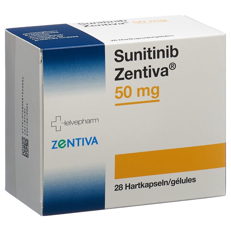 SUNITINIB Zentiva Kaps 50 mg 28 Stk