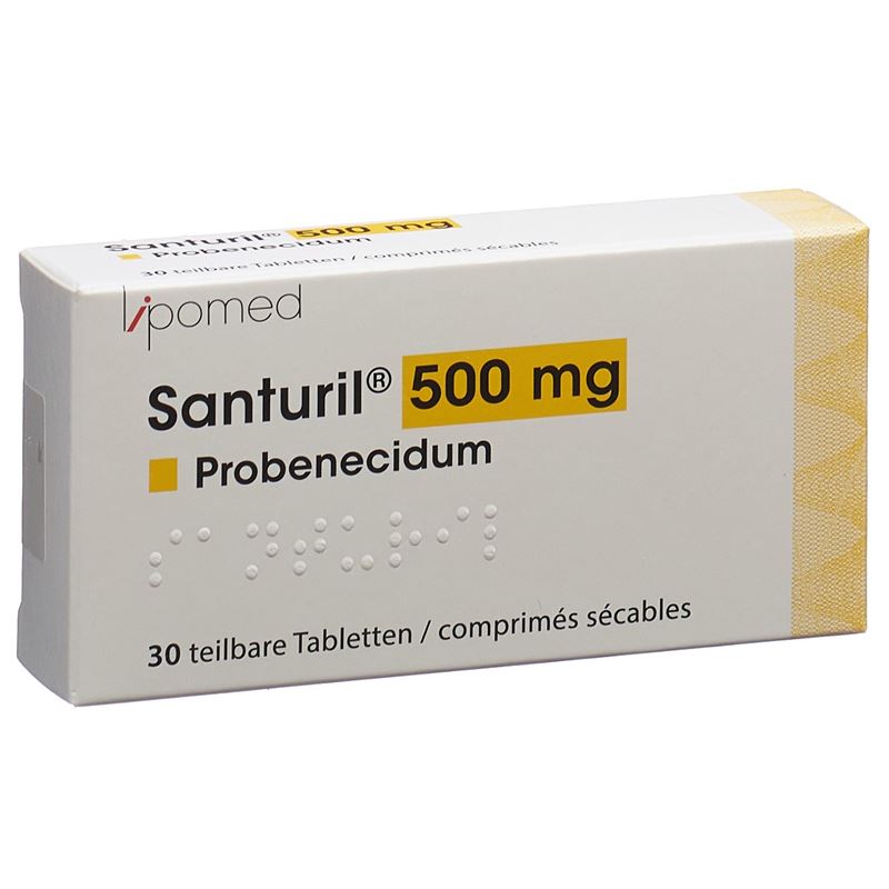 SANTURIL Tabl 500 mg 30 Stk