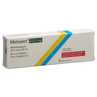 METOJECT 22.5 mg/0.45ml Autoinjektor o Tupf