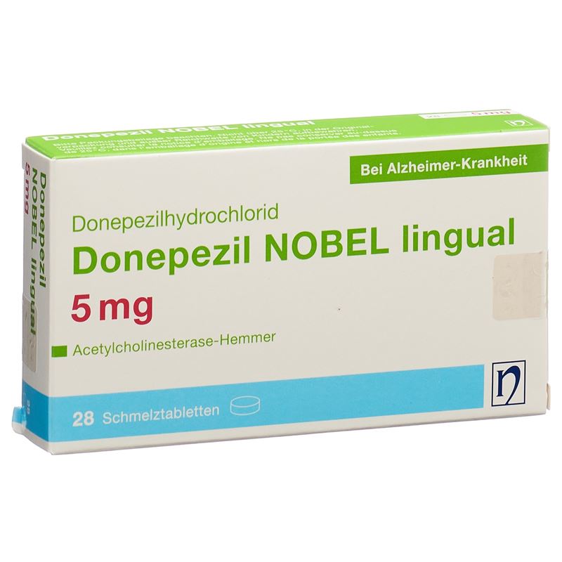 DONEPEZIL NOBEL lingual Schmelztabl 5 mg 28 Stk