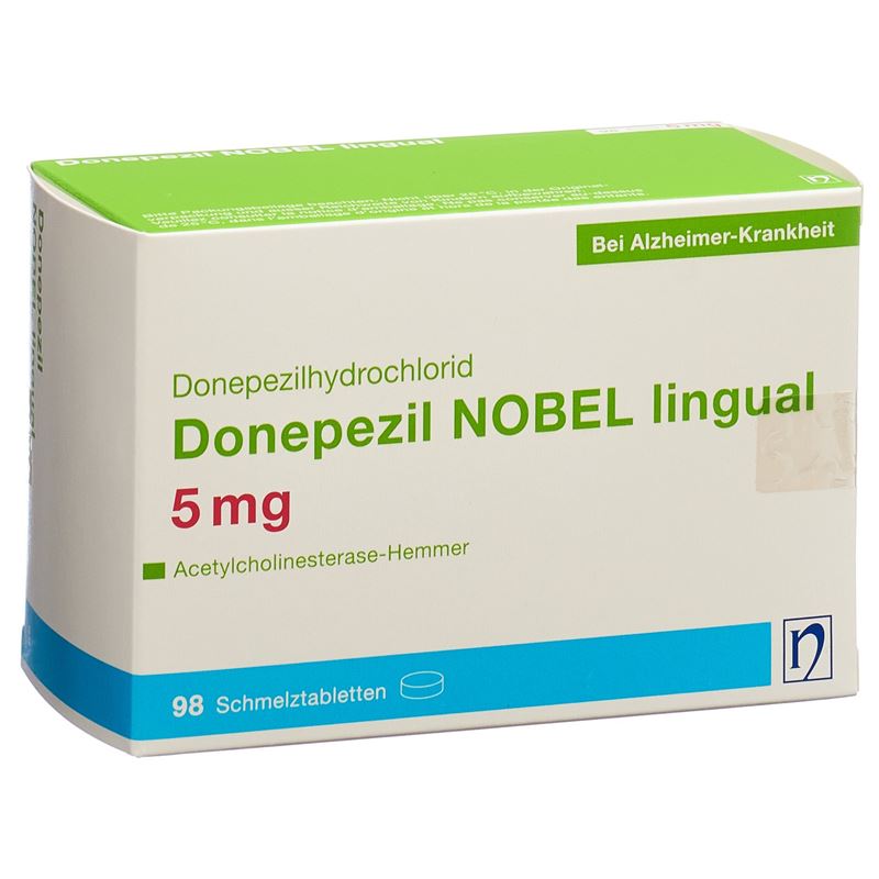 DONEPEZIL NOBEL lingual Schmelztabl 5 mg 98 Stk