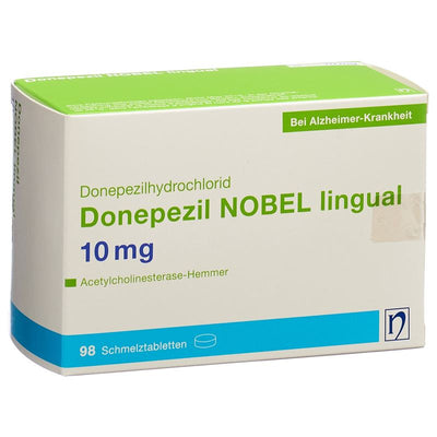 DONEPEZIL NOBEL lingual Schmelztabl 10 mg 98 Stk