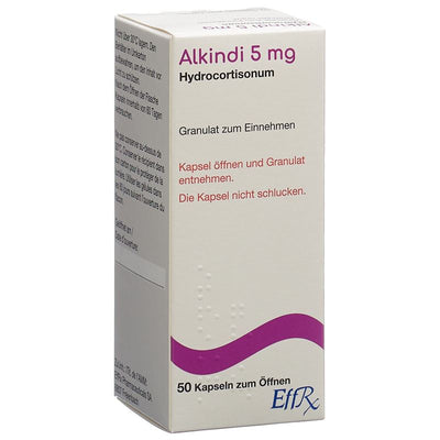 ALKINDI Gran 5 mg Kapseln zum Öffnen Fl 50 Stk