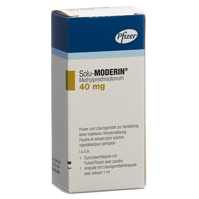 SOLU-MODERIN Trockensub 40 mg c Solv Amp