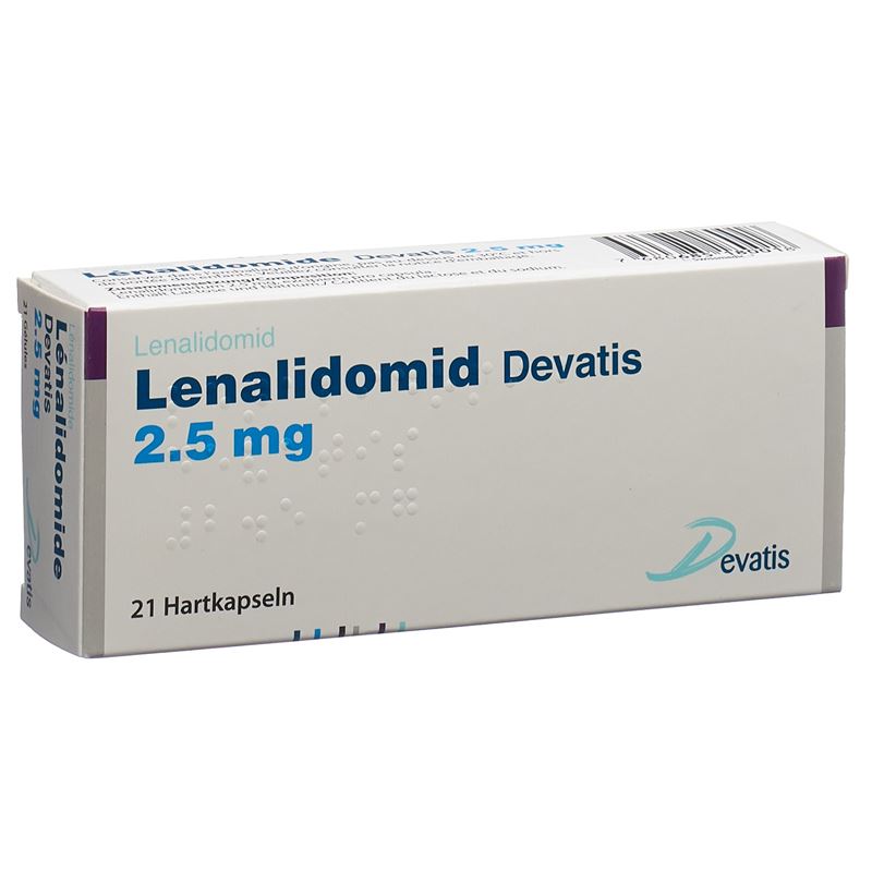 LENALIDOMID Devatis Kaps 2.5 mg Blist 21 Stk