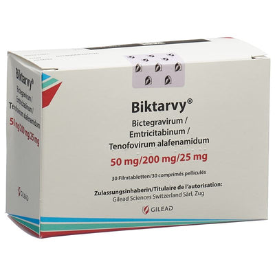 BIKTARVY Filmtabl 50/200/25mg 30 Stk