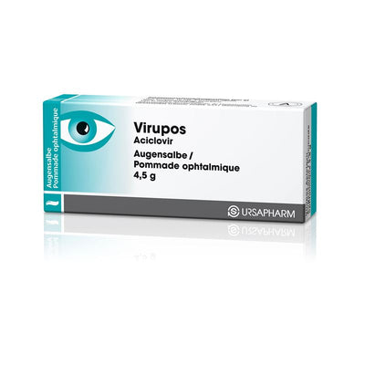 VIRUPOS Augensalbe 30 mg/g Tb 4.5 g