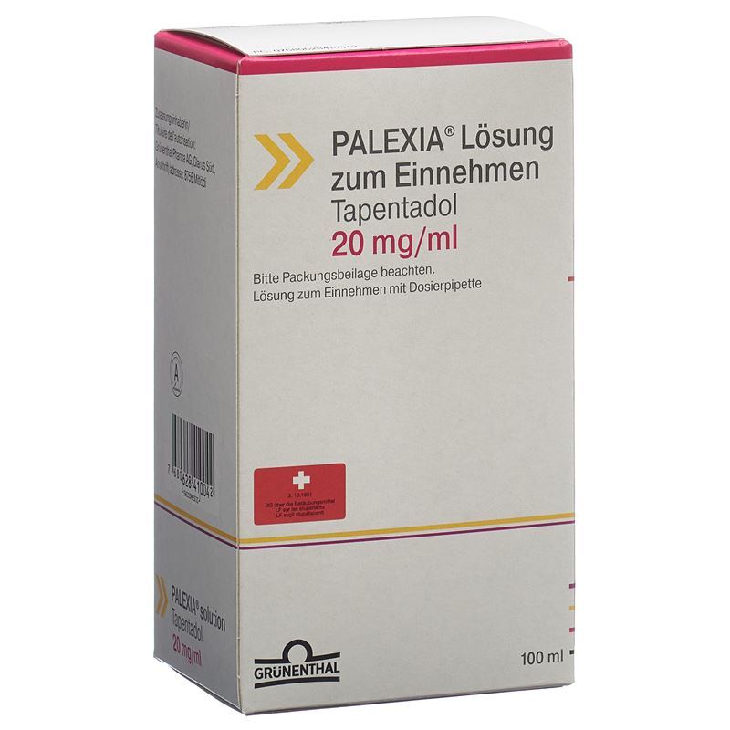 PALEXIA Lös 20 mg/ml Fl 100 ml