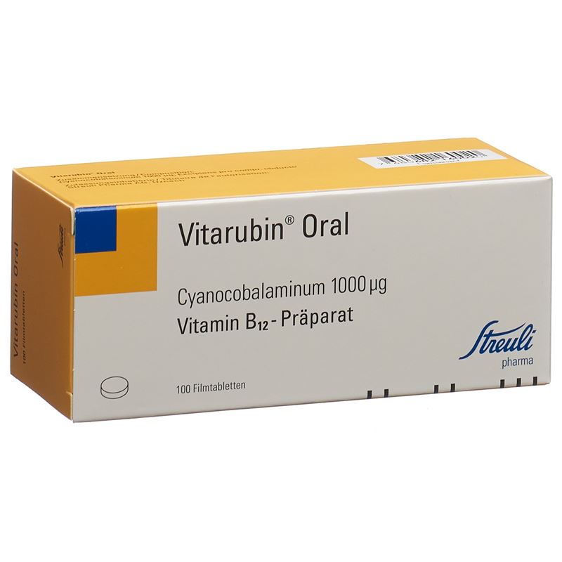 VITARUBIN Oral Filmtabl 1000 mcg 100 Stk