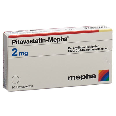 PITAVASTATIN Mepha Filmtabl 2 mg 30 Stk