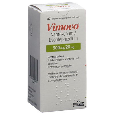 VIMOVO Filmtabl 500mg/20mg Ds 30 Stk